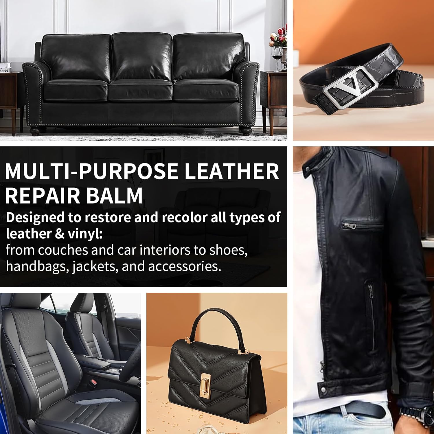 Thumbnail 4 de Leather Recoloring Balm Leather Repair Kit
