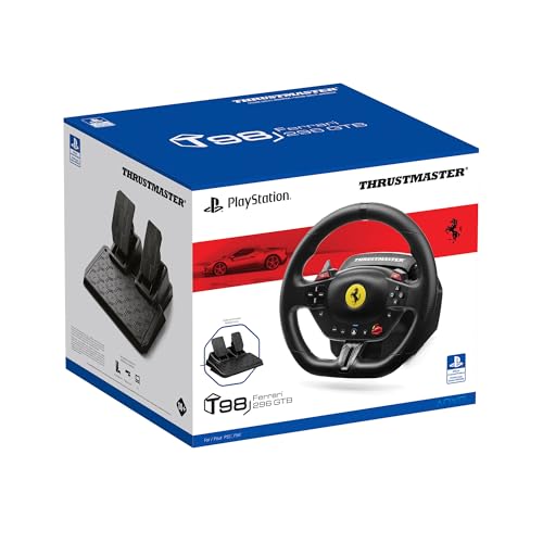 Thumbnail 6 de Thrustmaster T98 Ferrari 296 GTB: volante y pedalier para PS5 y PC