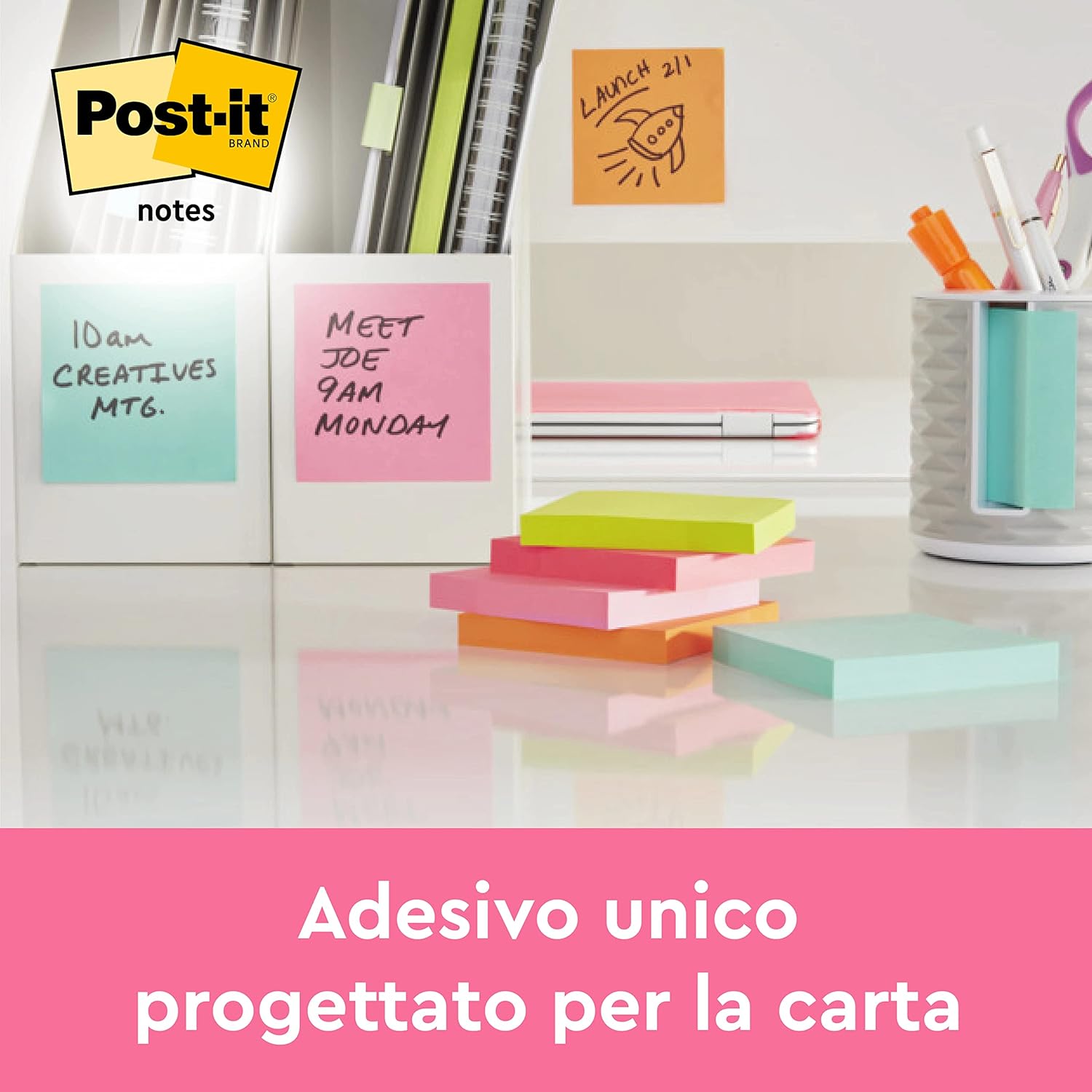 Thumbnail 2 de Post-it Collezione Energetic 100 fogli 📌