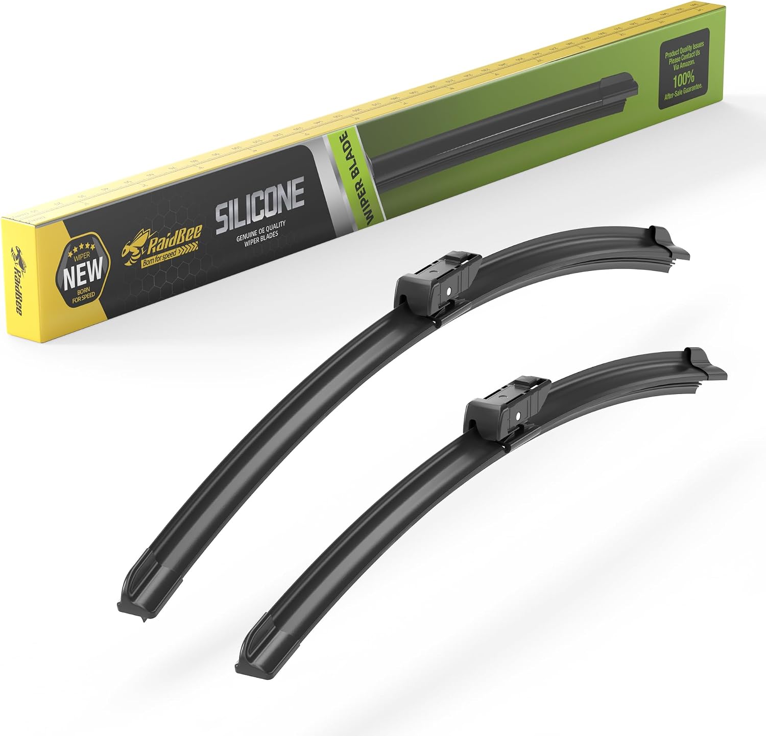 Detalle de Raidbee Silicone Windshield Wiper Blades for Tesla Model 3 / Model Y (26" & 19")