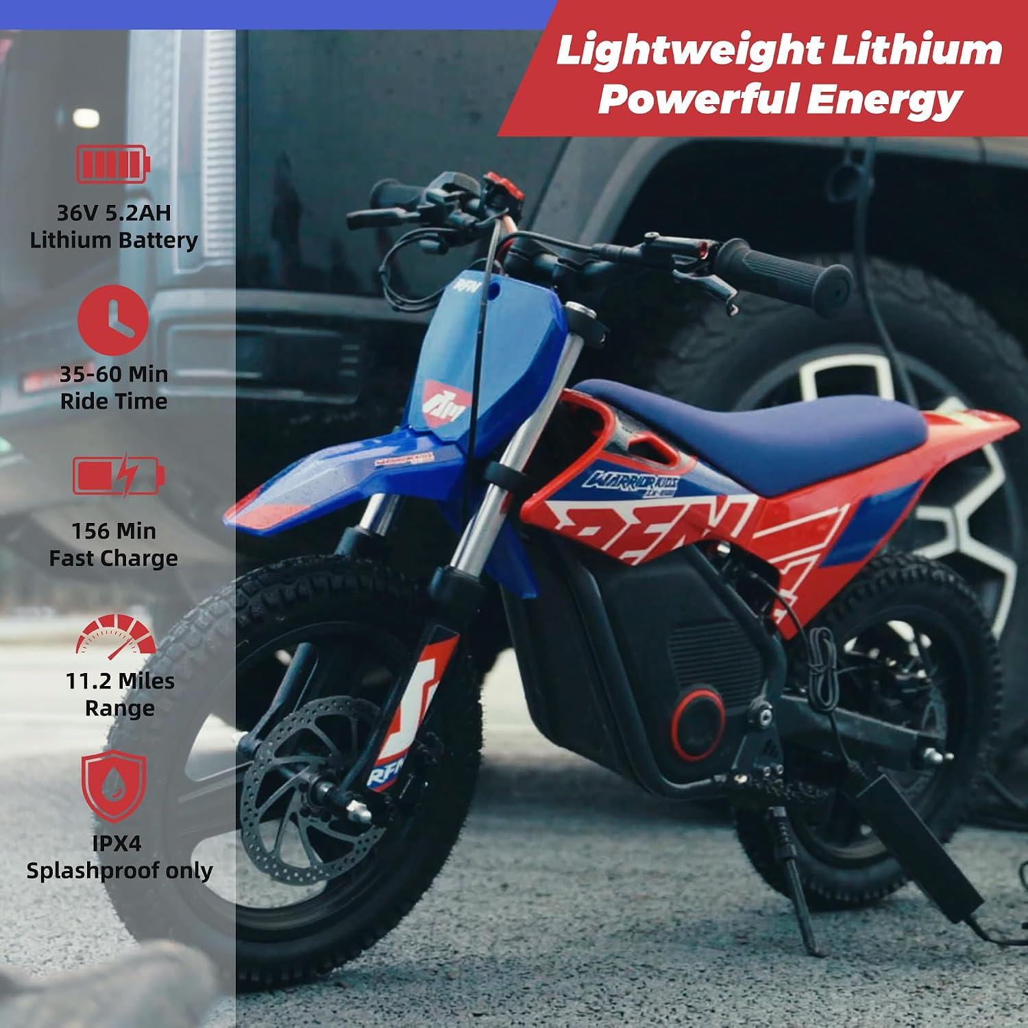 Detalle de RFN Electric Bike SX-E250