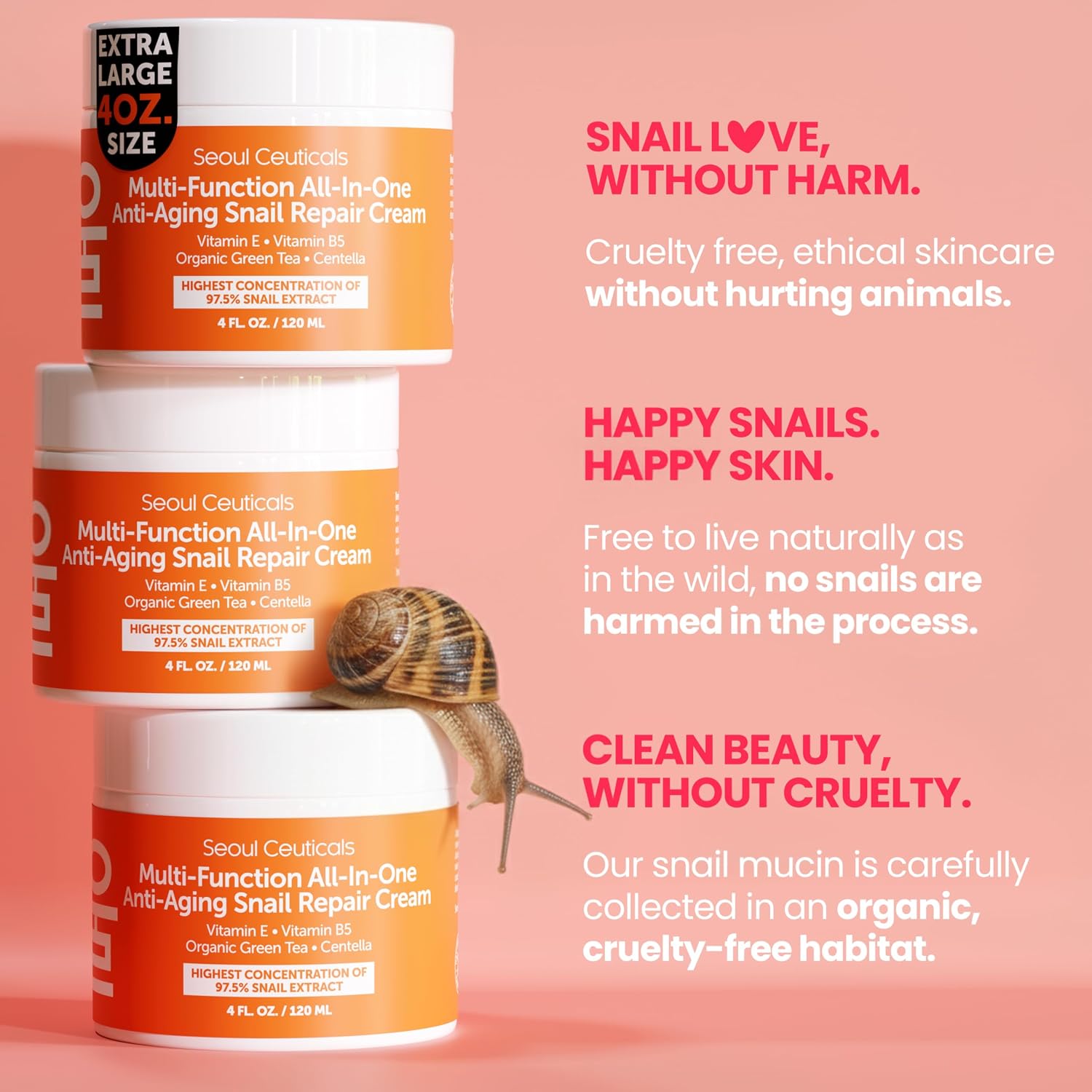 Thumbnail 5 de SeoulCeuticals Snail Mucin Moisturizer, 4oz