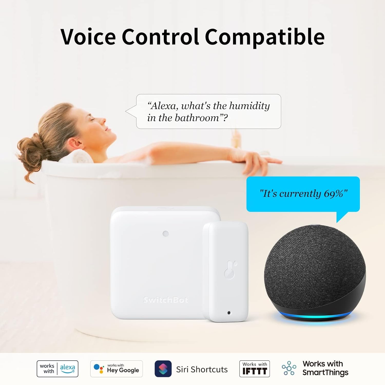 Thumbnail 7 de SwitchBot IP65 Termómetro Higrómetro Exterior Bluetooth 100m 🌡️