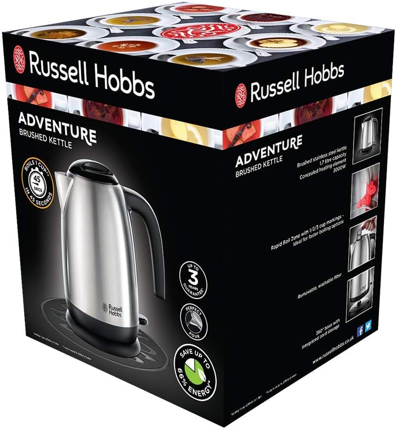 Detalle 2 de Russell Hobbs 1.7L Stainless Steel Electric Kettle