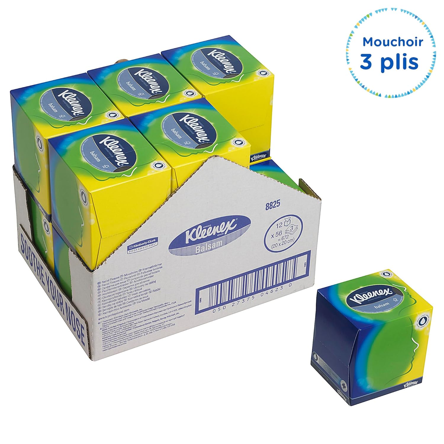 Thumbnail 4 de Kleenex Mouchoirs Boîte Cubique 672 🧻