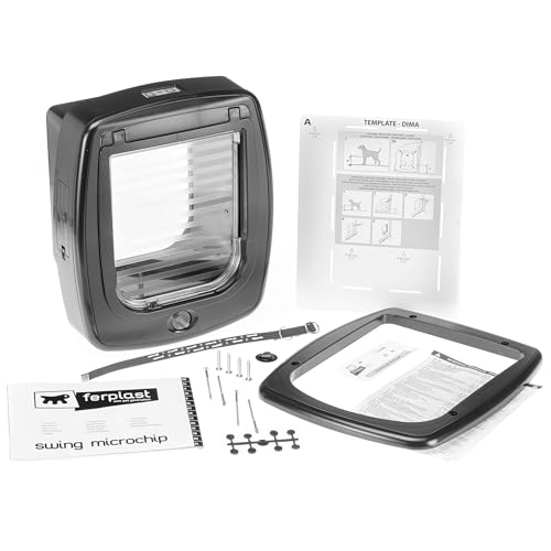 Thumbnail 7 de Ferplast Swing Microchip mediana — gatera 4 vías con collar