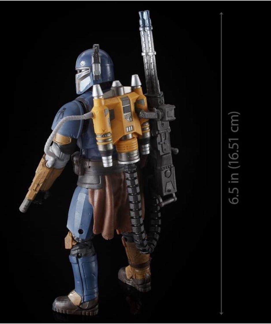 Detalle 2 de STAR WARS E6996 ブラック・シリーズ ヘビー・インファントリー・マンダロリアン 6インチ デラックス可動フィギュア