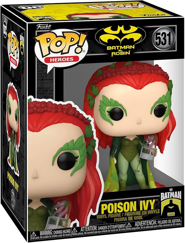 Detalle de Funko Pop! Poison Ivy Batman and Robin 1997 — figura de vinilo