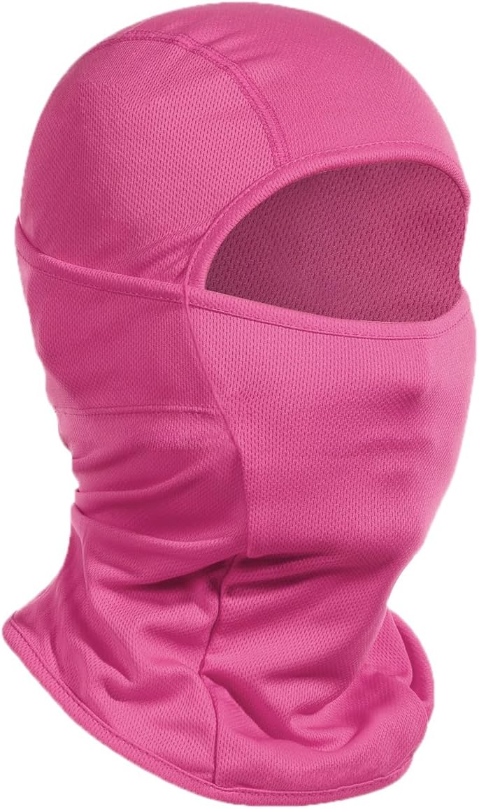 Detalle de Achiou Ski Mask Balaclava for Men and Women, Breathable All-Season Face Mask