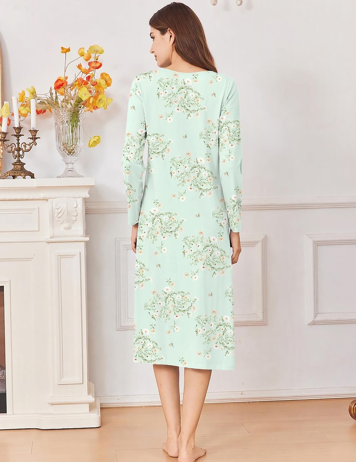 Detalle 1 de Ekouaer Cotton Nightgown