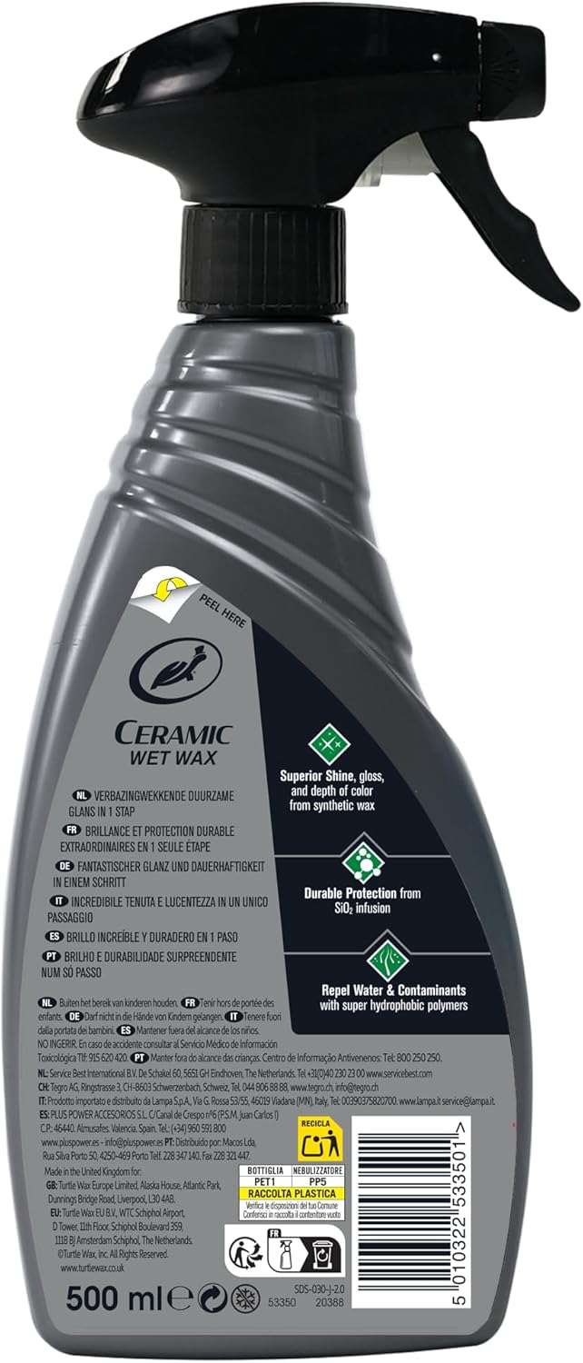 Thumbnail 1 de Turtle Wax Hybrid Solutions Ceramic Wet Wax, Spray on Car Wax