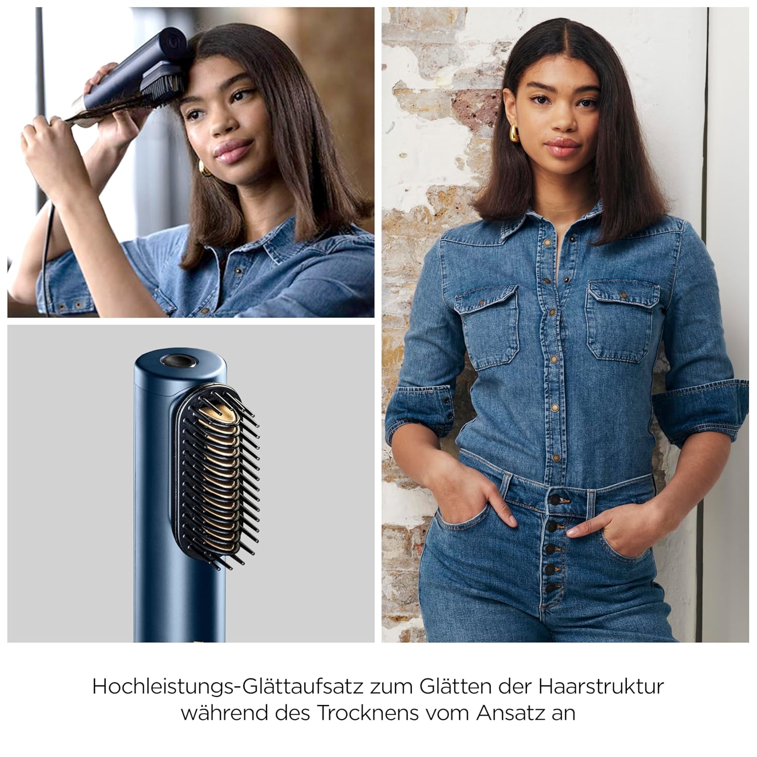 Detalle de BaByliss Air Wand AS6553E – All-in-One Haartrockner, Glätteisen und Styler mit Wet-to-Dry