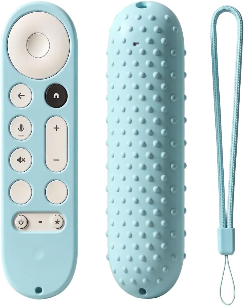 Thumbnail 6 de Silicone Cover Case for Google TV Streamer 4K Remote (2024) – Anti-Slip Blue