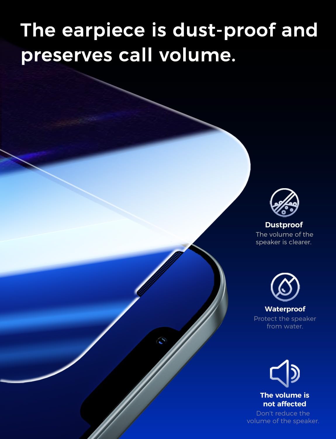 Thumbnail 5 de Magic John 2 Pack Tempered Glass Screen Protector for iPhone 13 Pro Max / 14 Plus