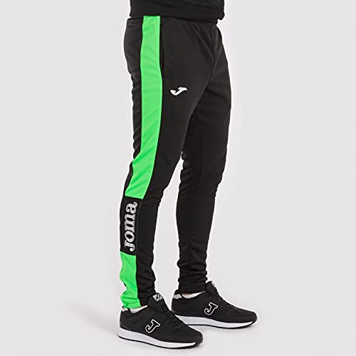 Thumbnail 3 de Joma Championship IV Pantalones Hombre Negro/Verde Flúor