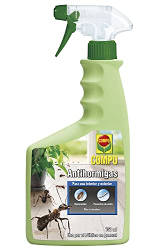 COMPO Antihormigas Pistola – spray exterior de 750 ml, efecto duradero