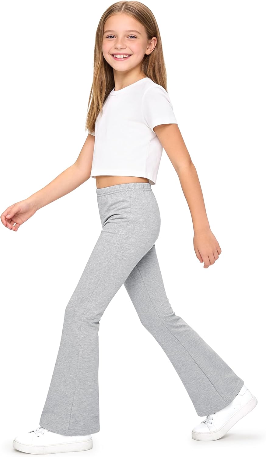 Thumbnail 2 de KEREDA Schlaghose Mädchen Leggings Schlag – 3er-Pack, Baumwolle