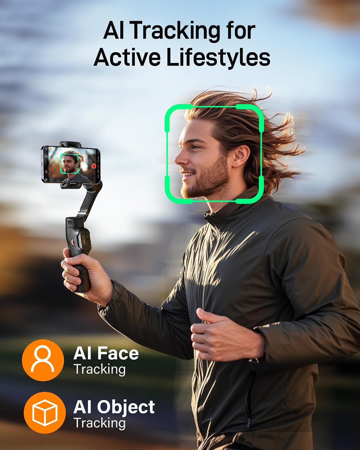Detalle de Hohem iSteady X3 SE phone gimbal 3-axis