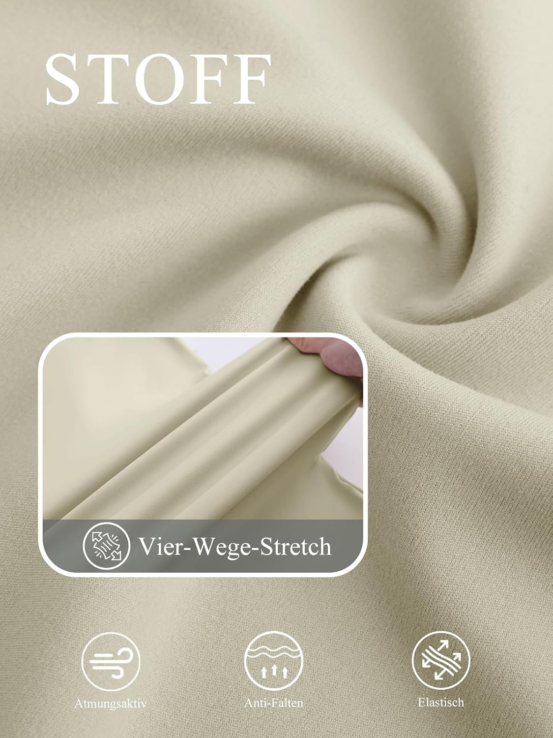 Thumbnail 4 de Pantalon stretch taille haute Glacspyg