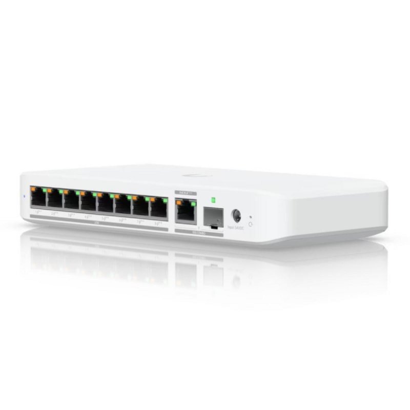 Thumbnail 3 de Ubiquiti USW-FLEX-2.5G-8-POE: Switch gestionado compacto de 8 puertos 2.5G y PoE++