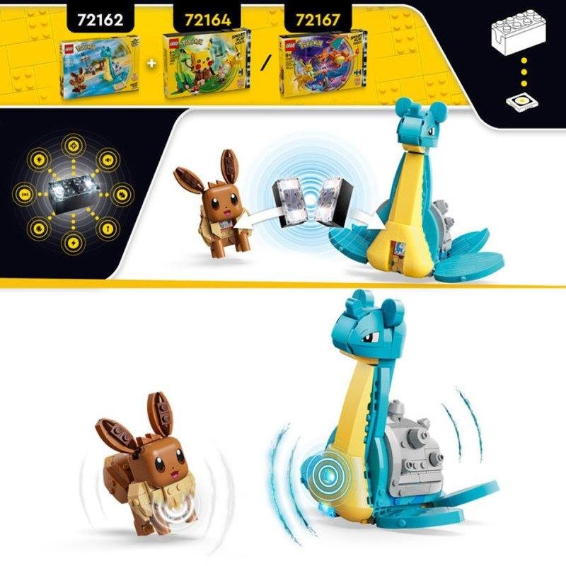 Thumbnail 1 de LEGO Pokémon SMART Play Búsqueda del Tesoro Eevee y Lapras 72162 (623 piezas) - análisis y guía de compra