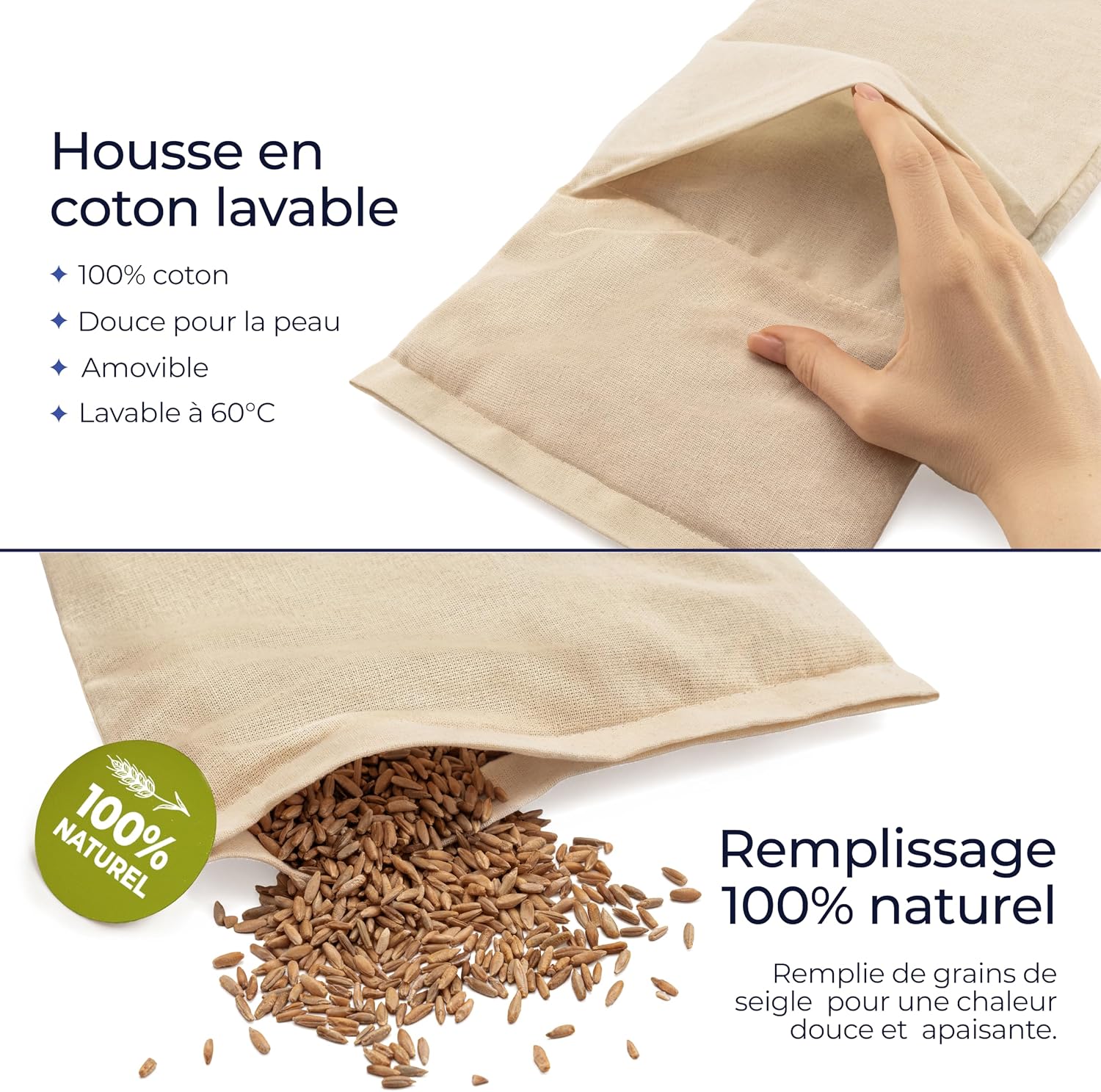 Detalle 2 de Dreamzie Bouillotte 20x53 cm ♨
