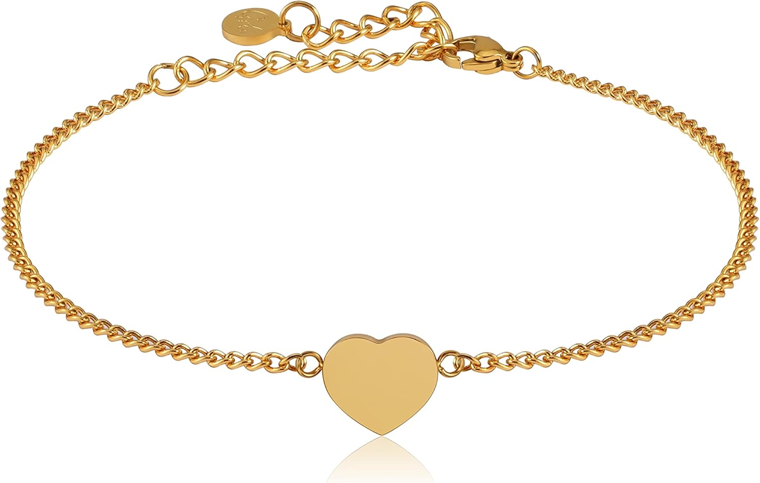 Thumbnail 6 de GD GOOD.designs Armband Herz für Damen – Freundschaftsarmband mit Herzchen, verstellbar