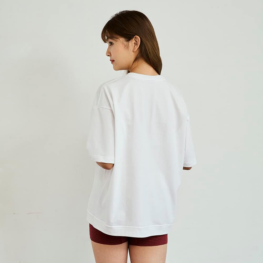 Detalle de BODY WILD 男女兼用ドロップショルダーTシャツ 持続消臭・ボックスシルエット