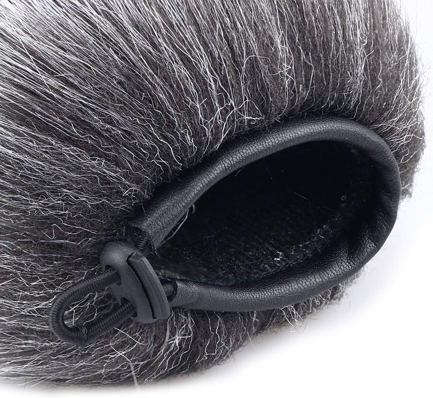 Thumbnail 3 de SUNMON Pelziger Windschutzscheiben-Muff für Mikrofone (passend u. a. AT2020/AT2020USB+/AT2035/AT2050/AT4040)