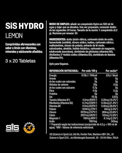 Thumbnail 4 de Science in Sport HYDRO electrolitos