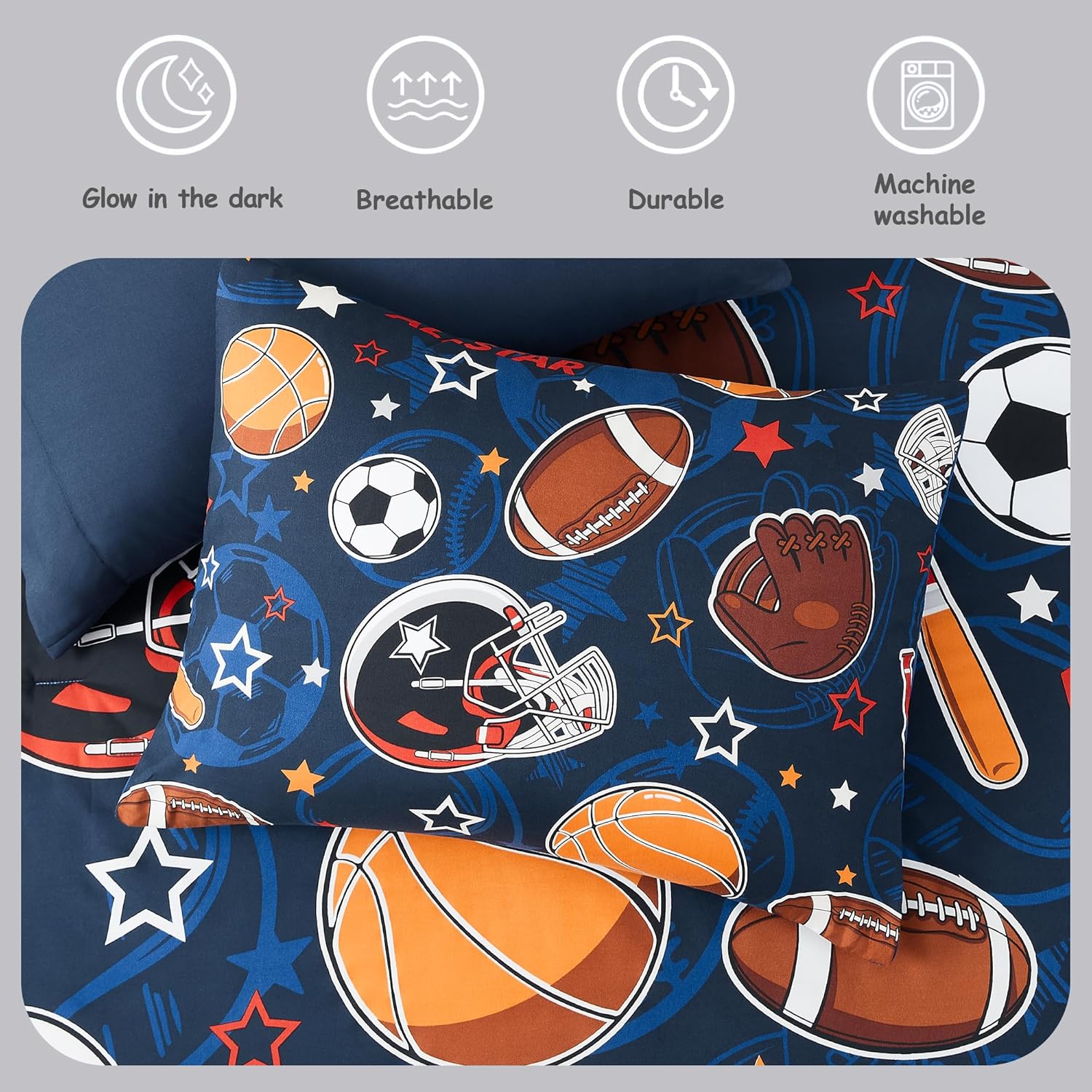 Thumbnail 4 de Kaleido Space Twin Comforter Set 5-Piece