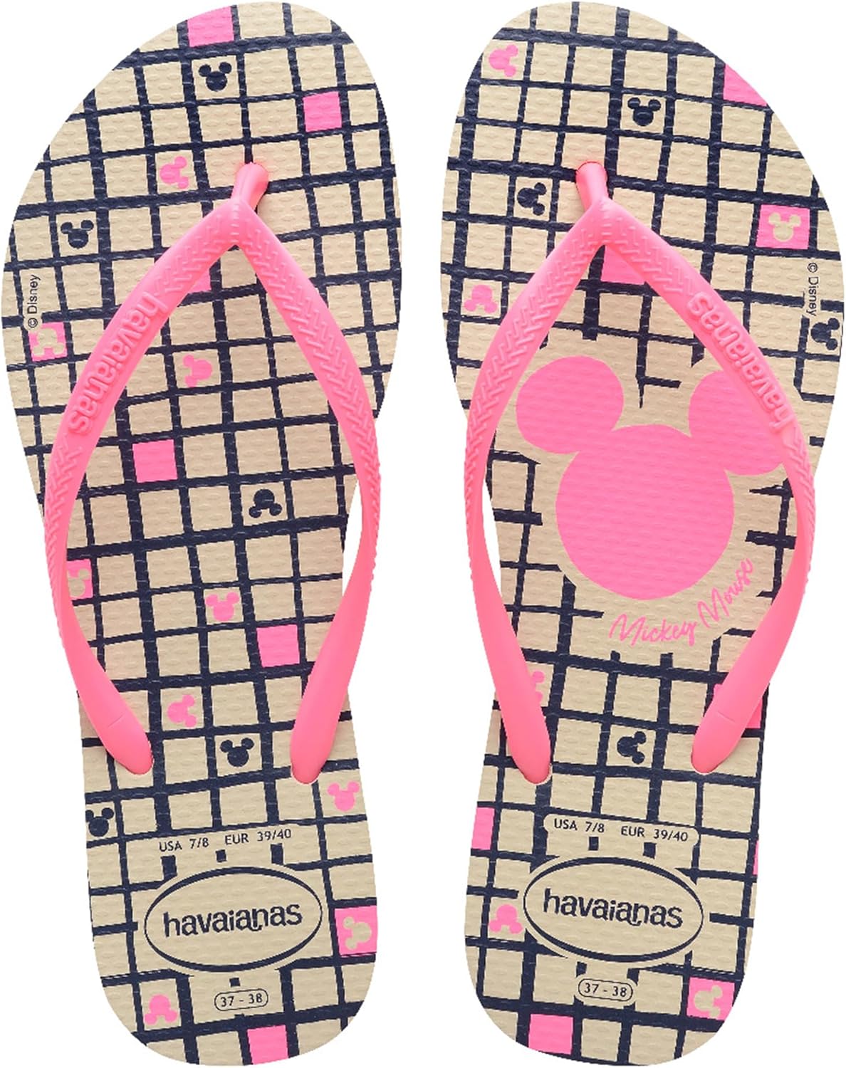Detalle de Havaianas Kids Disney Cool Unisex Infradito per Bambini e Ragazzi