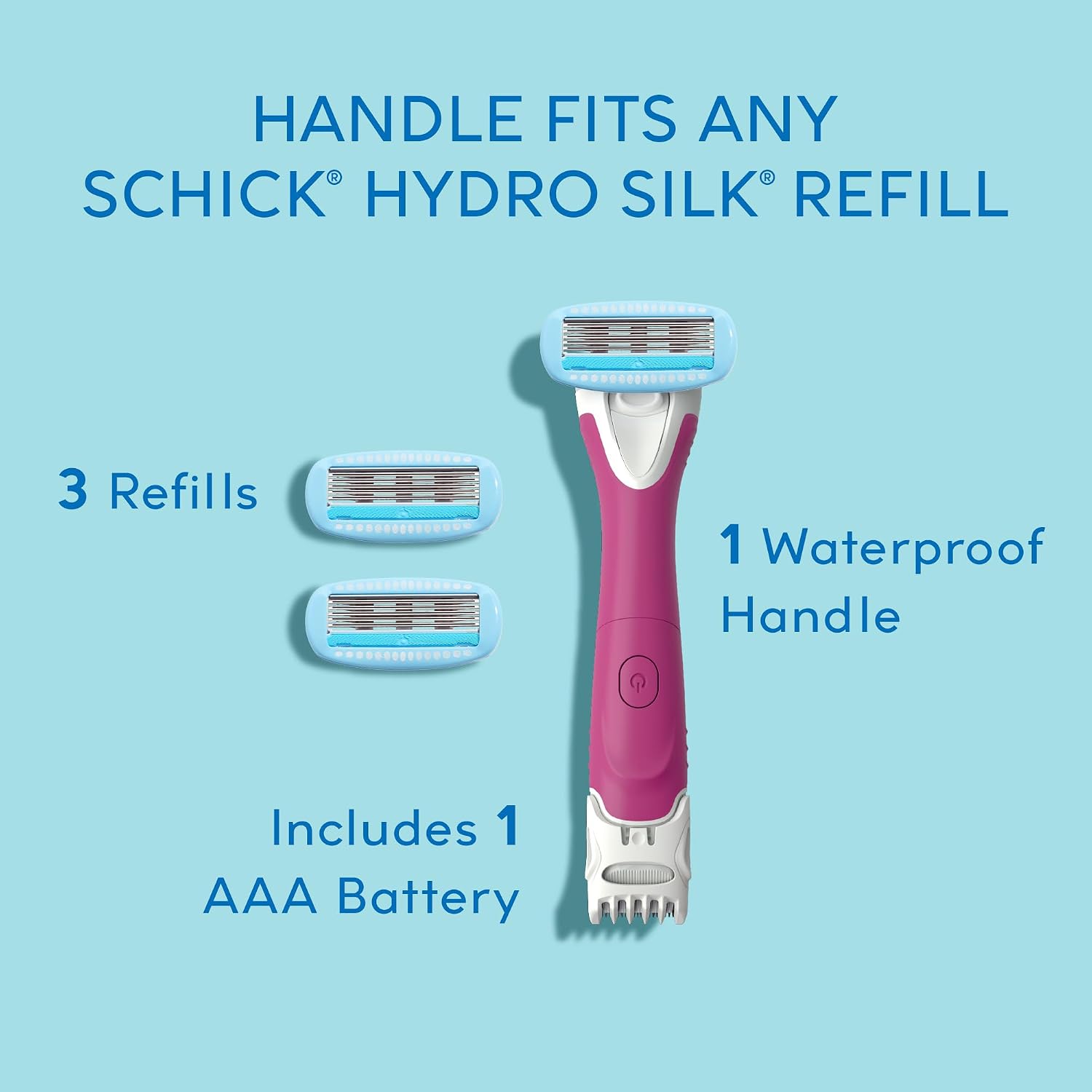 Thumbnail 6 de Schick Hydro Silk TrimStyle 2-in-1 Bikini Trimmer and Razor, 4 Lengths