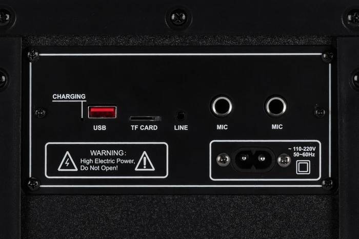 Detalle de Woxom Blast Funkmikrofone mit 12 Std. Akku
