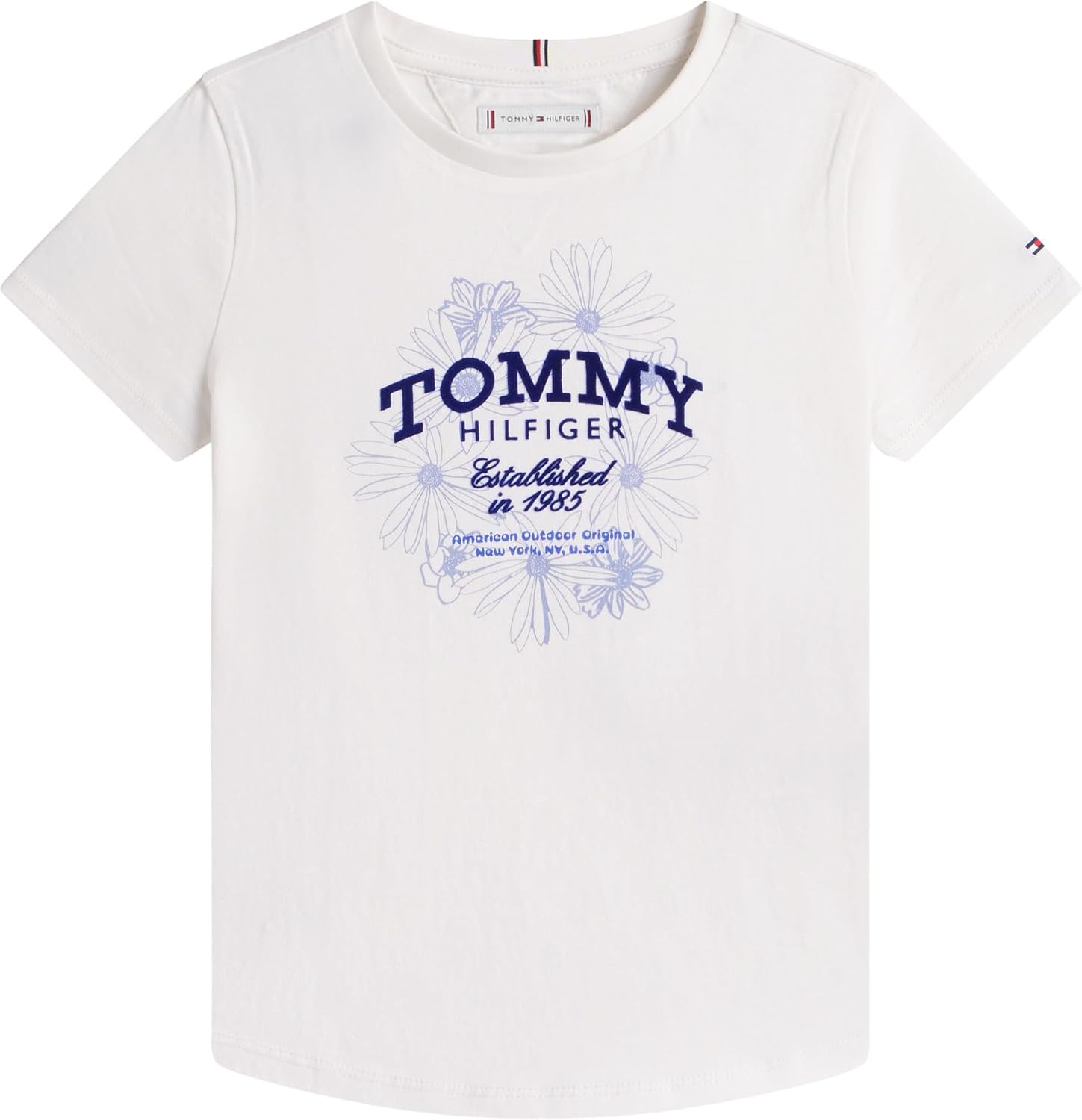 Detalle 2 de Tommy Hilfiger T-Shirt S/S Fille — Original et durable