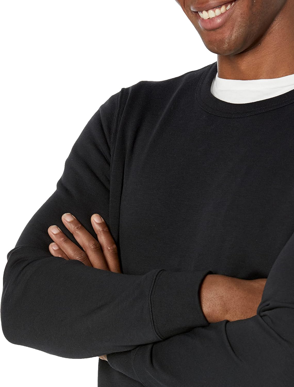 Thumbnail 3 de Amazon Essentials Herren leichtes French-Terry-Sweatshirt mit Rundhalsausschnitt (Big & Tall)