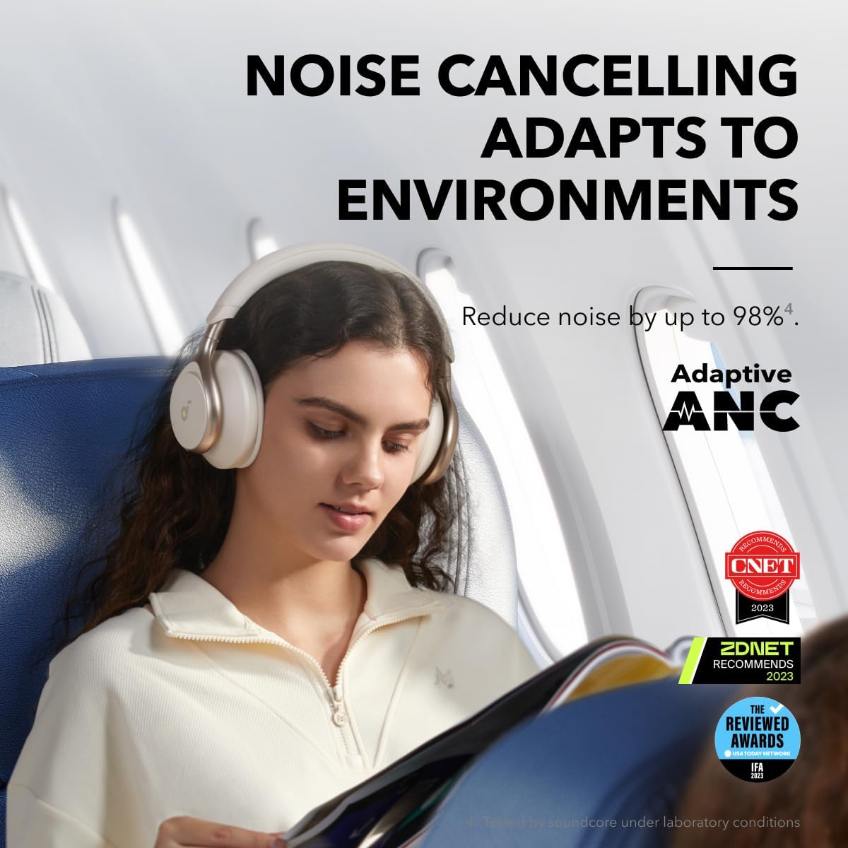 Thumbnail 5 de Soundcore Space One 40H ANC Headphones