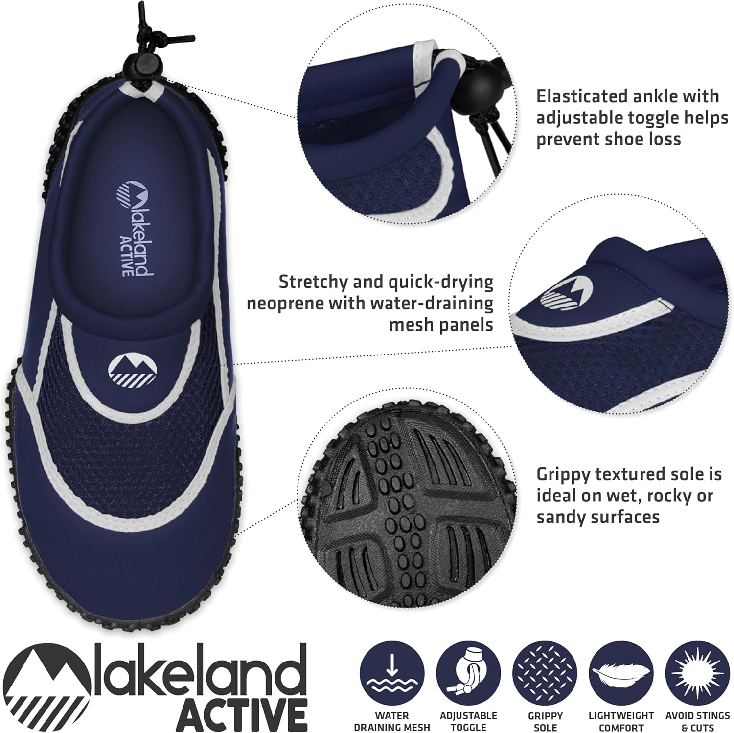 Thumbnail 3 de Lakeland Active Boy's Eden Aquasport Water Shoes