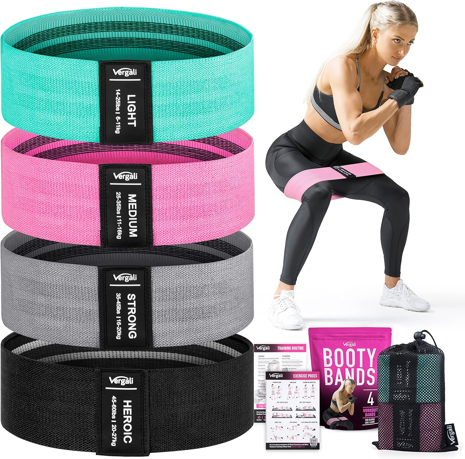 Detalle de Resistance Bands for Working Out ⚙