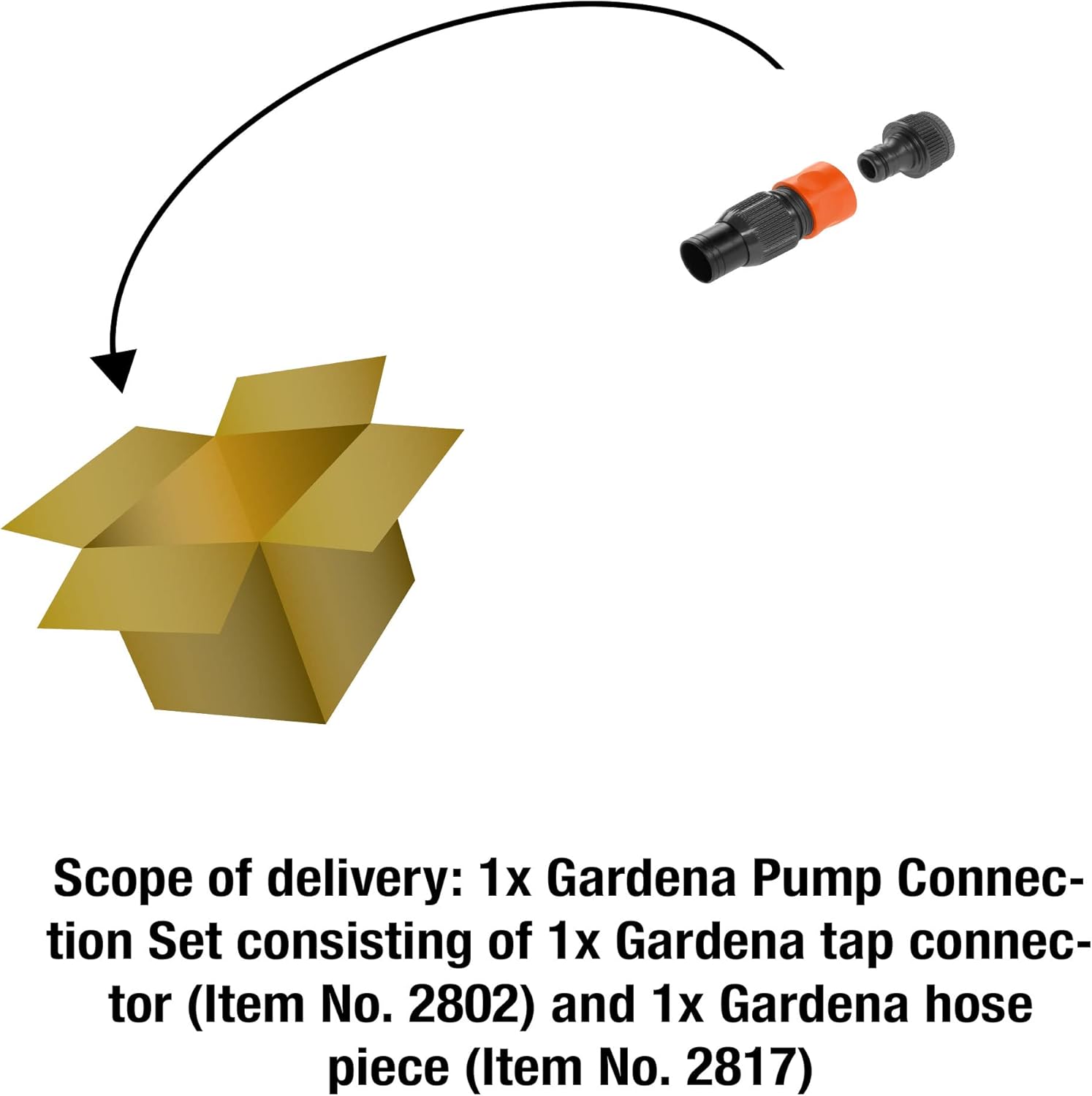 Thumbnail 4 de Gardena Profi-System Pumpen-Anschlusssatz 1752-20 – Schlauchkupplung für 19 mm (3/4 Zoll)