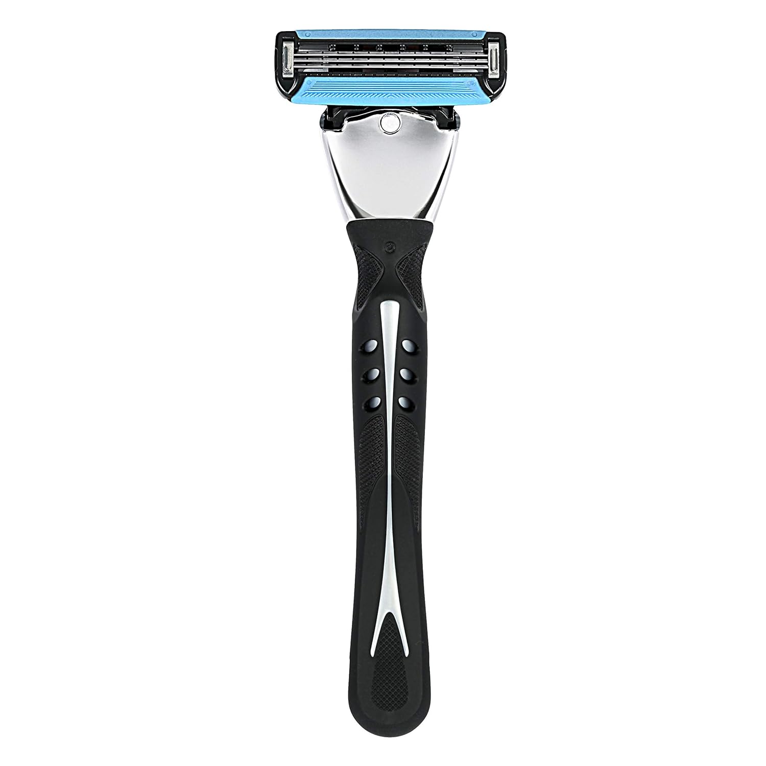 Thumbnail 2 de Amazon Basics 3-Blade Shaver with MotionSphere Pivot and Dual Lubrication Strip (Handle + 20 Refills)