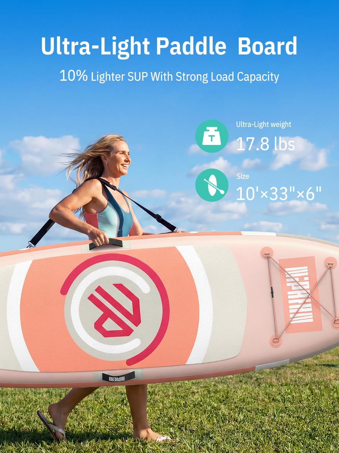 Detalle de Niphean 10' Inflatable Paddle Board