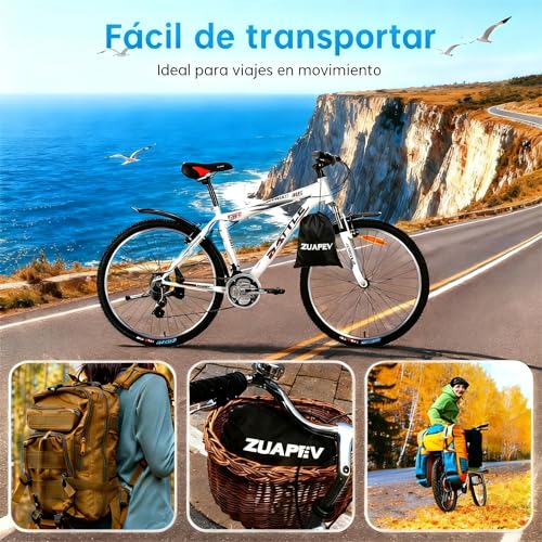 Thumbnail 5 de ZUAPEV Funda Bicicleta Exterior Impermeable 200x70x110