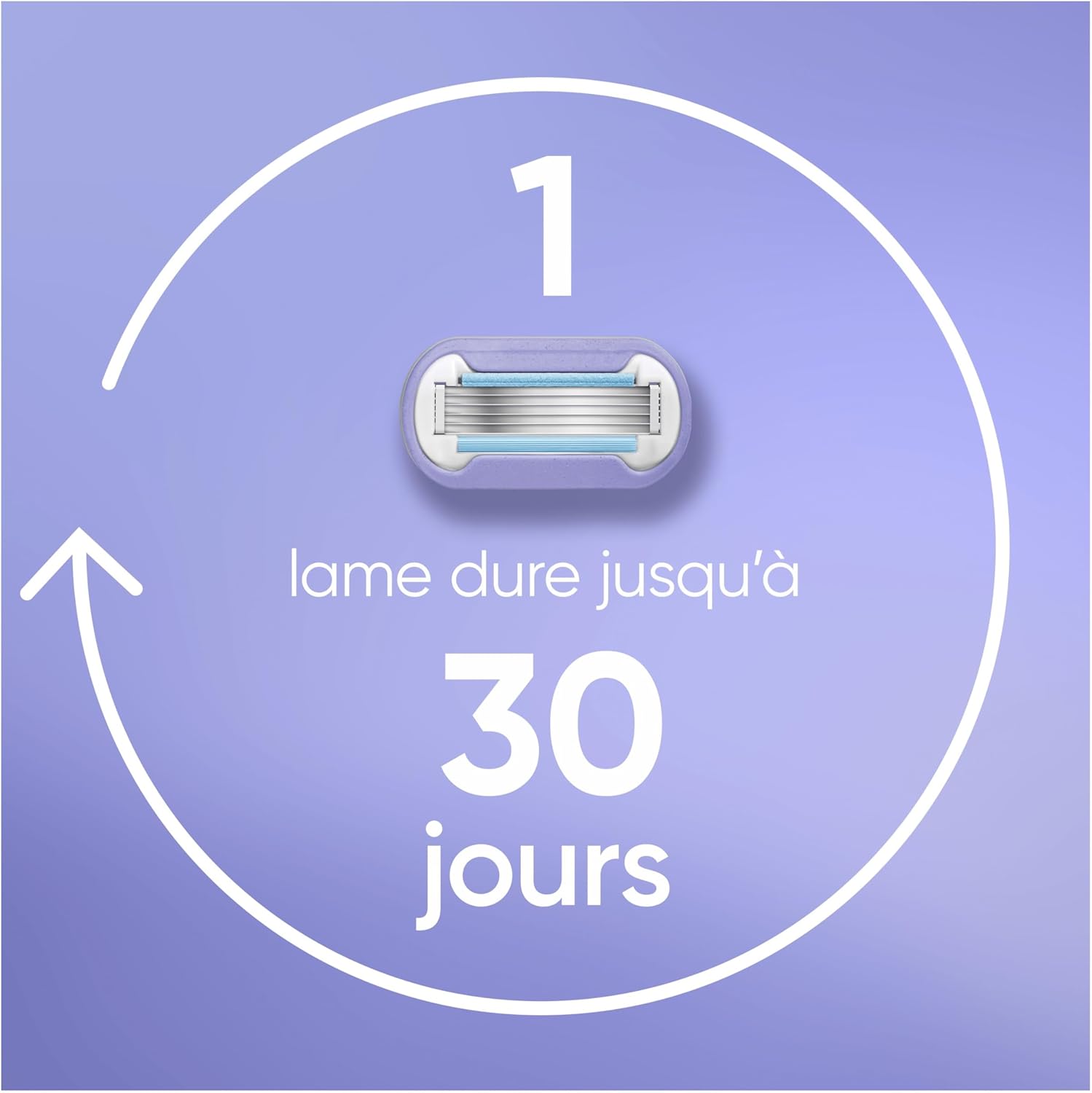 Detalle 2 de Gillette Venus Rasoir Extra Smooth Swirl, 5 lames ⚙