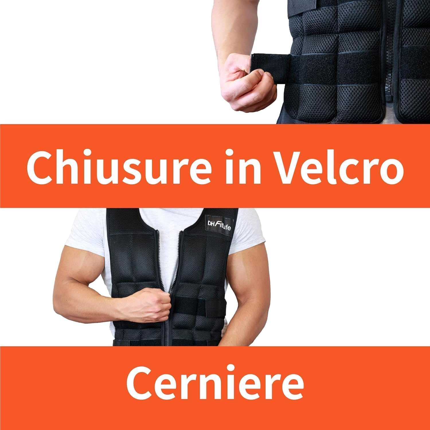 Detalle de DH FitLife Giubbotto Zavorrato 10 kg