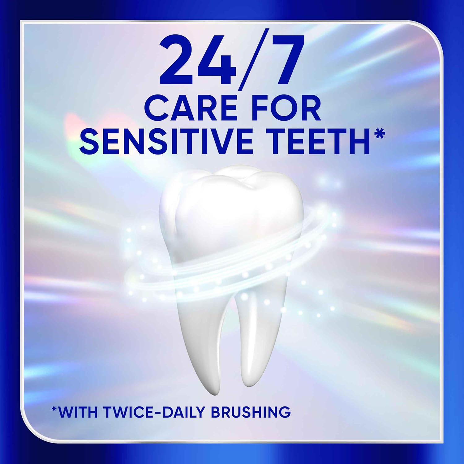 Detalle de Sensodyne Clinical White Stain Protector Toothpaste – 4 × 75ml for Sensitive Teeth and Whitening