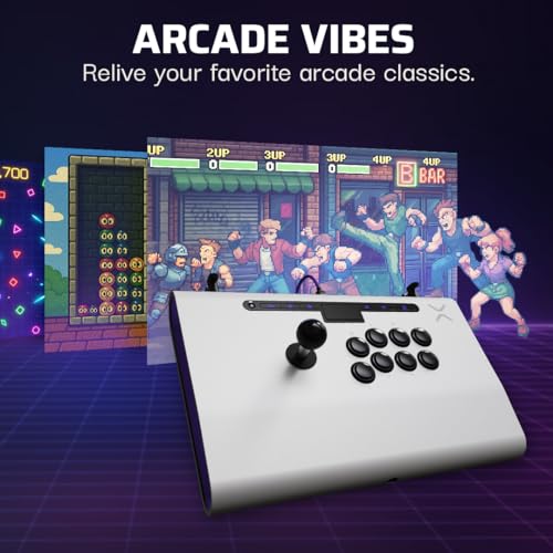 Thumbnail 1 de PDP VICTRIX PS5 PRO FS FIGHTSTICK – Lucha Blanca ⚔️