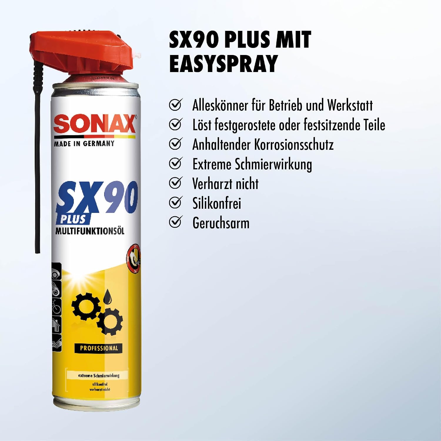 Detalle 2 de SONAX SX90 Plus Multifunktionsöl 400 ml 🛢