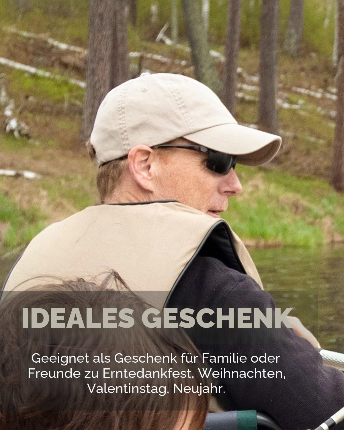 Detalle de Zylioo XL/XXL Basecap – Verstellbare Baumwollkappe für große Köpfe