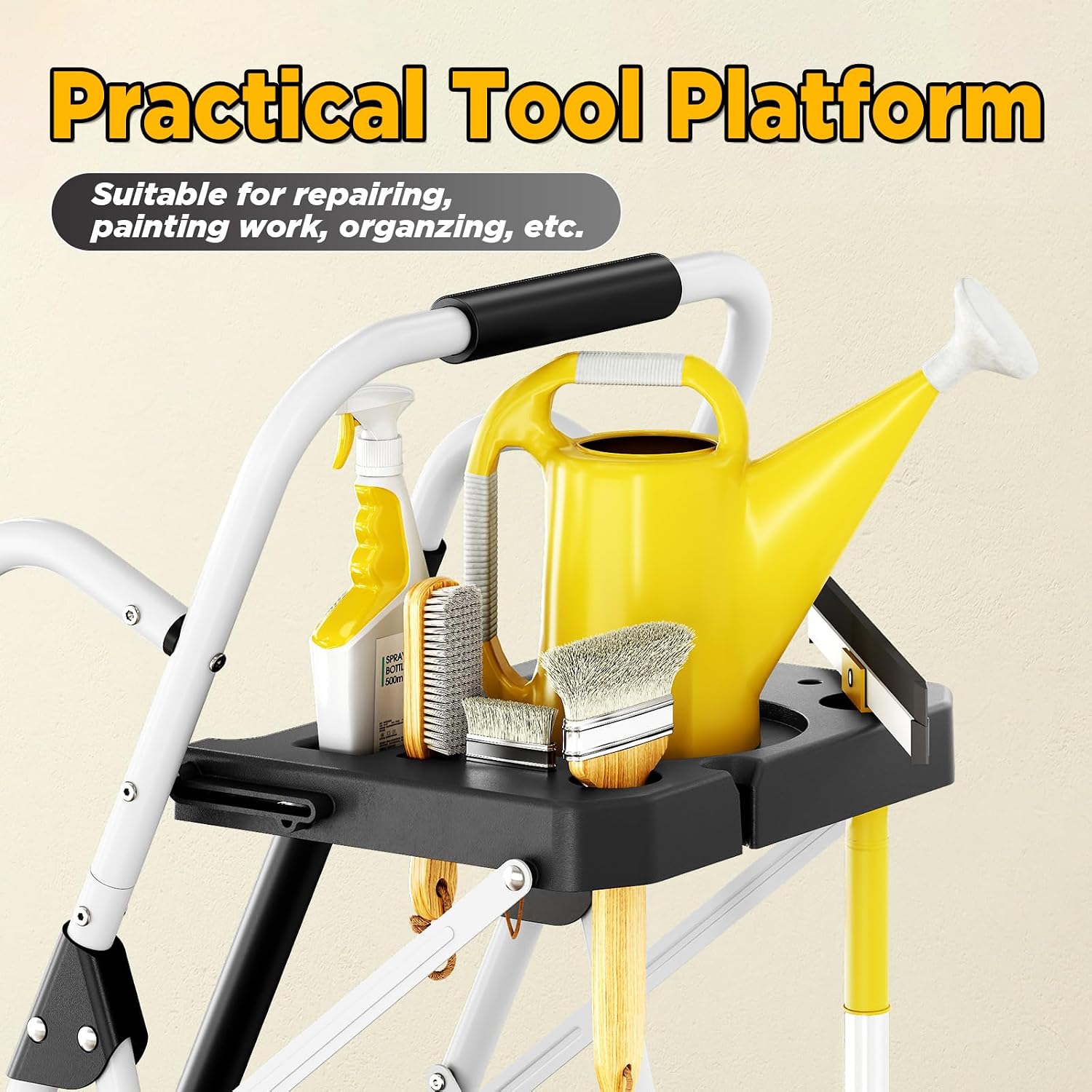 Detalle de Urackify 5 Step Ladder 150 kg capacity